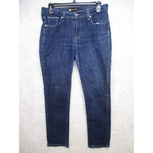 Levi's Women's Skinny Jeans Dark Wash Mid Rise Stretch 99% Cotton 1% Elastane